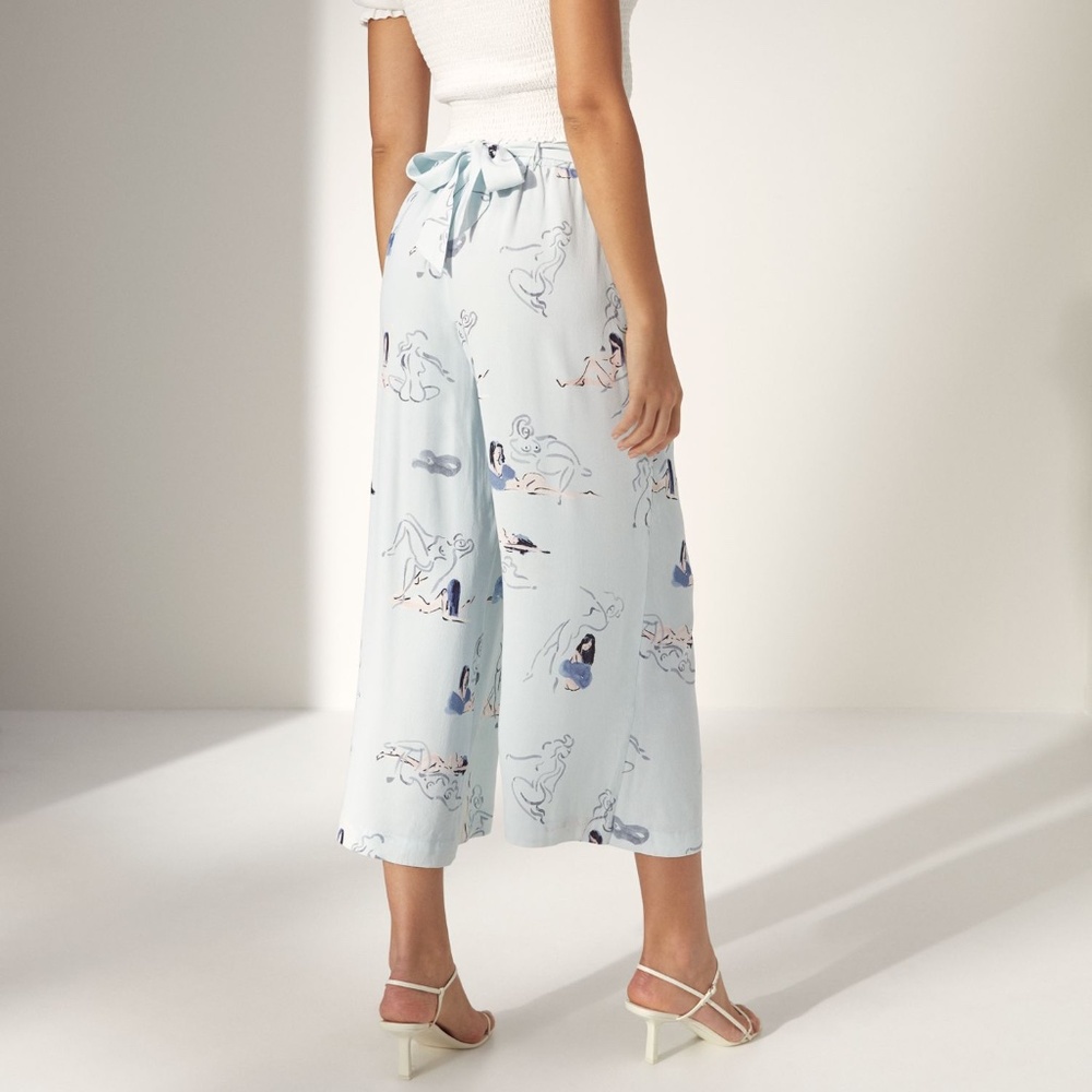 Aritzia Wilfred⎜FAUN PANT⎜SAGE / GREY - Picture 4 of 15